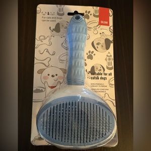 Cat and Dog Hair Brush for Shedding,Brush for Short and Long Haired. BLUE